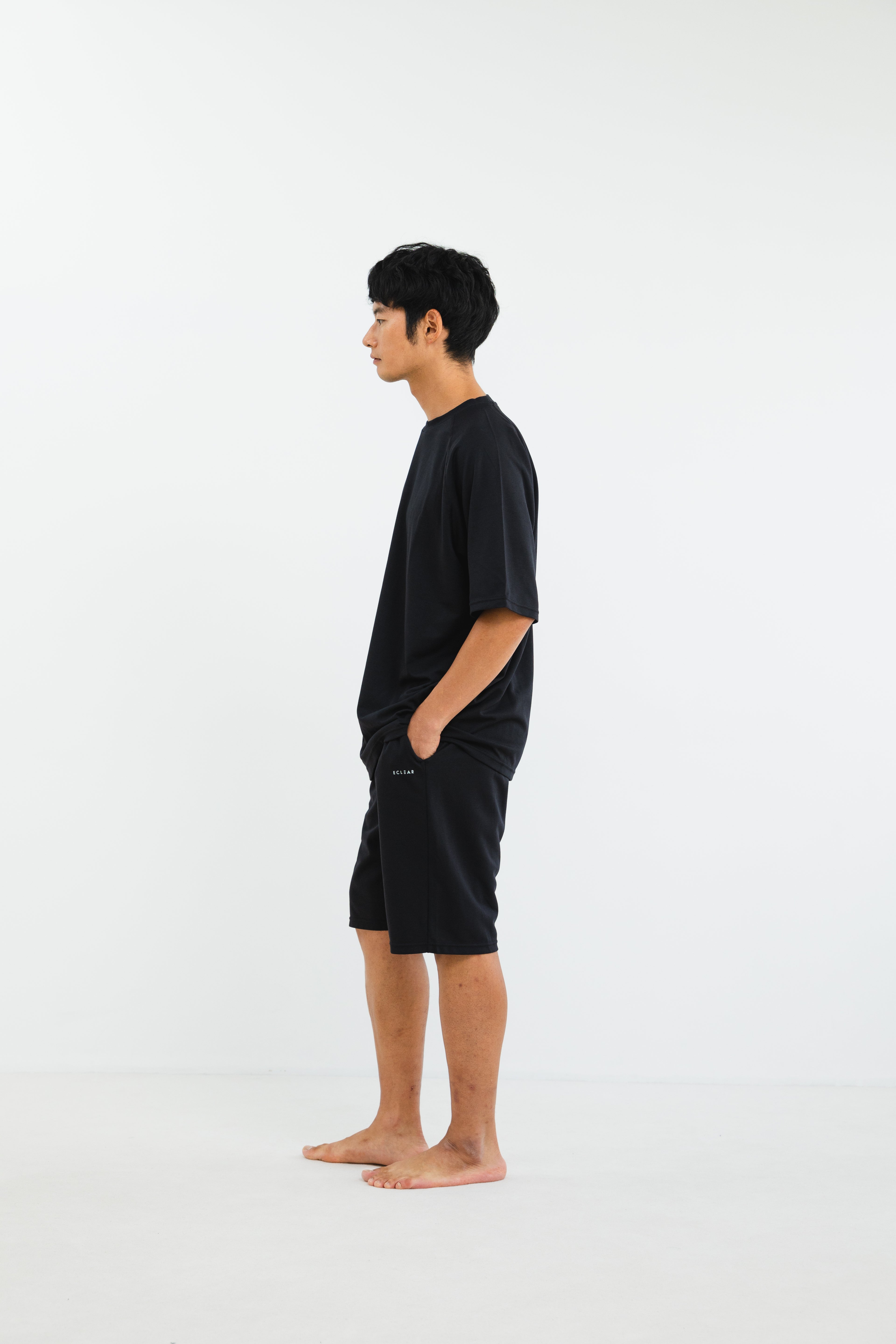 ECLEARリカバリーウェア 半袖ハーフパンツ セット